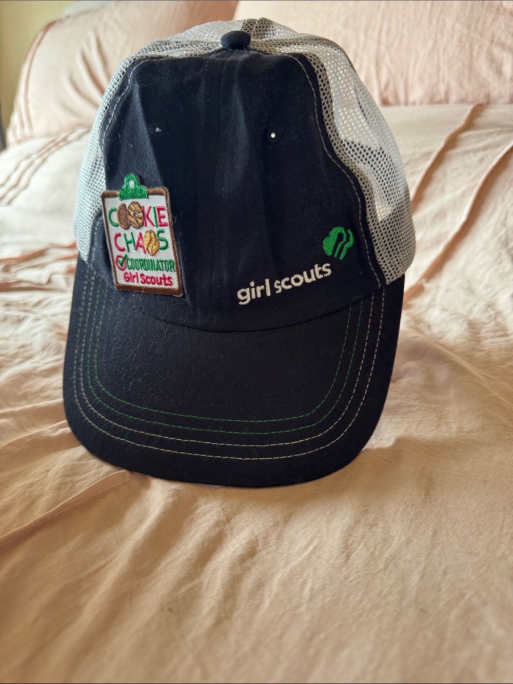 Girl Scouts Cookie Chaos Navy & White Trucker Hat